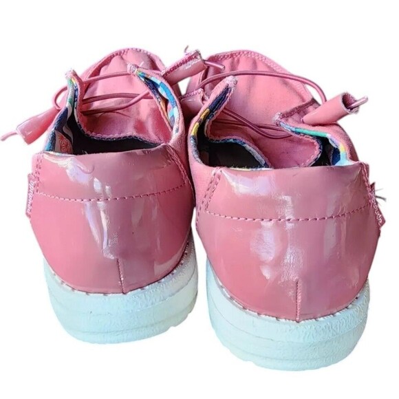 Hey Dude Wendy Rosette Size 6 Washable Comfort Shoes - Picture 3 of 7